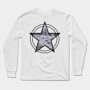 waterfall Pentacle Long Sleeve T-Shirt